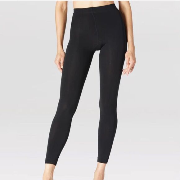 Stems Luxury Slim Fleece Base Layer Leggings Black, size Small, NWT - Picture 1 of 10